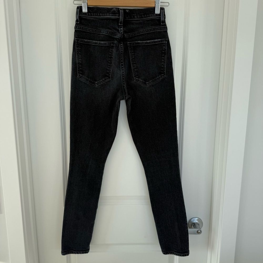 AGOLDE |  High Rise Black Jeans - Picture 4 of 10
